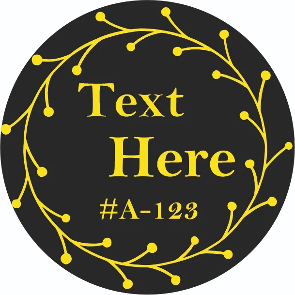 Customized Acrylic House Name Plate with House Number for Home Entrance Door Sign size in 8x 12 inch