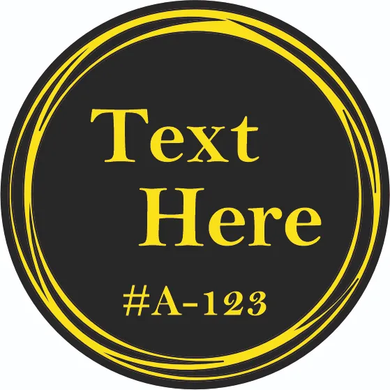 Customized Acrylic House Name Plate with House Number for Home Entrance Door Sign size in  12 x 18inch